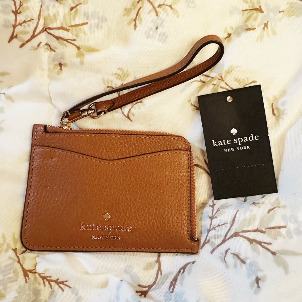 Kate Spade Leila Pebbled Leather Wallet